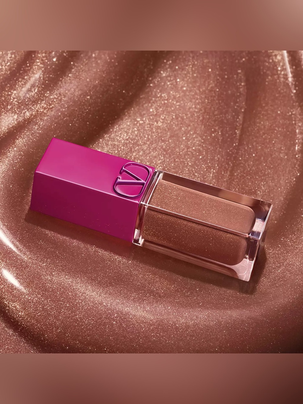 Valentino 🔥 Puffer Gloss Plumping Lip Gloss | 122A Warm It Up